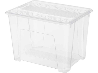 Ящик п/п TEX BOX 380х280х272 21л. цв. прозрачный