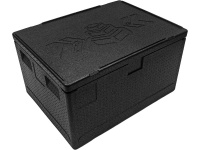Контейнер 800х600х450 131л. с крышкой, плотность 55