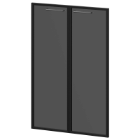 Фасады рамочные стеклянные Кортез KZF-38RS(Ч), 20*1158 мм