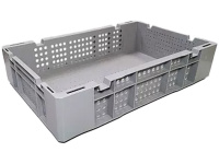 Ящик п/э 600х400х135 1,7кг. мороз. перфорированный, для созревания сыра