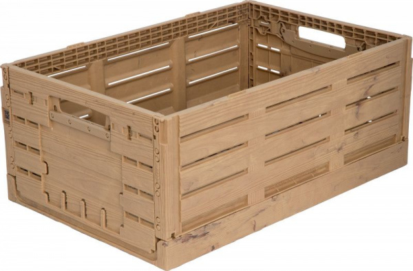 Ящик пластиковый 600Х400Х230 WOOD LOOK
