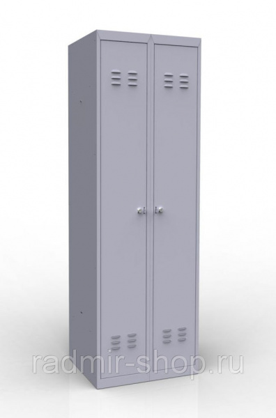 Металлический шкаф для одежды ШР-22 L600