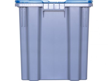 Ящик с крышкой п/э 600х400х300 сплошной