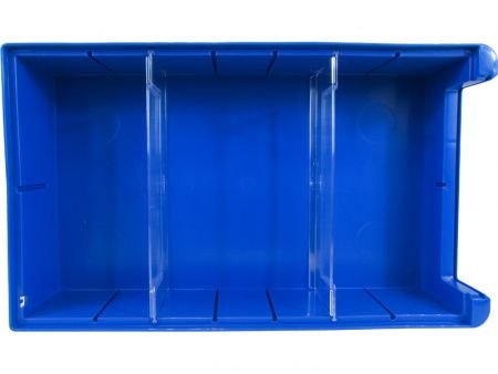 Контейнер полочный 400x234x90 синий