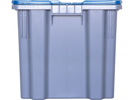 Ящик с крышкой п/э 600х400х350 сплошной