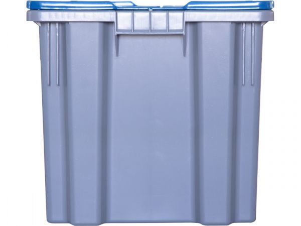 Ящик с крышкой п/э 600х400х350 сплошной