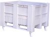 BoxPallet 1200x1000x900 мм сплошной на колесах серый