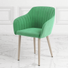 Стул Шандон зеленый, ткань Velutto
