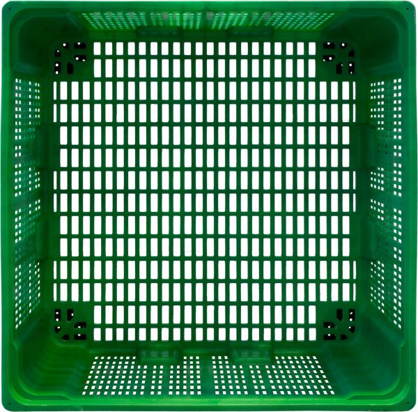 Контейнер 1120x1120x770 перфорированный на ножках