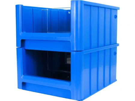 Контейнер полочный 300x234x140 синий